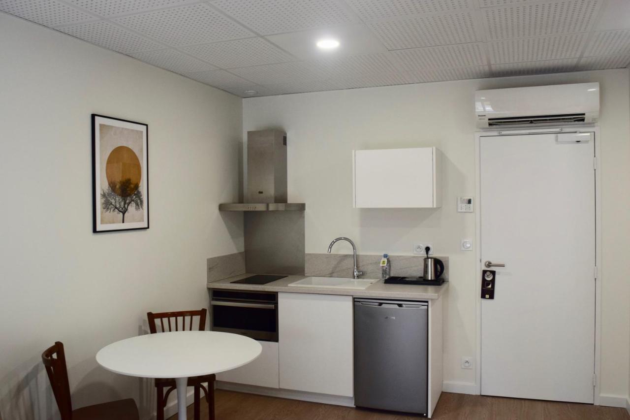 Hotel Et Appartements Les Platanes Thueyts 외부 사진