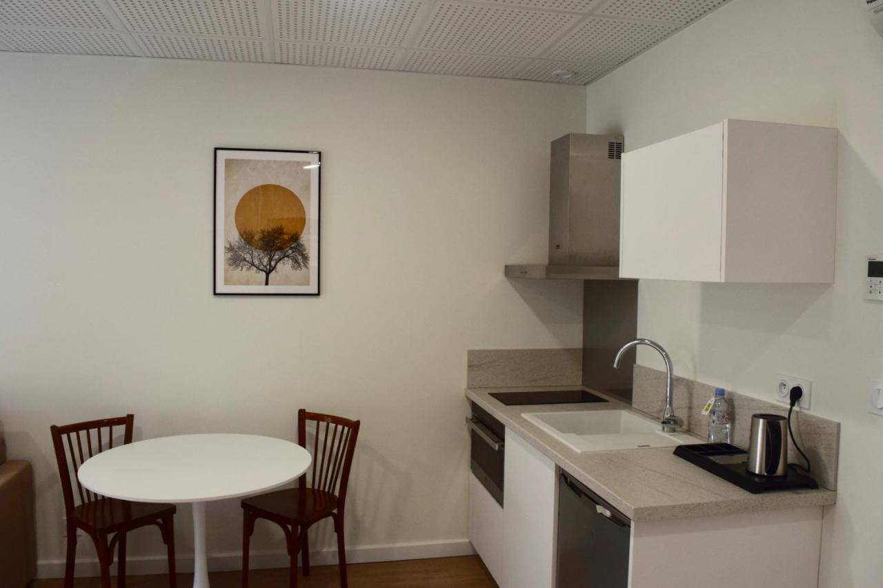 Hotel Et Appartements Les Platanes Thueyts 외부 사진