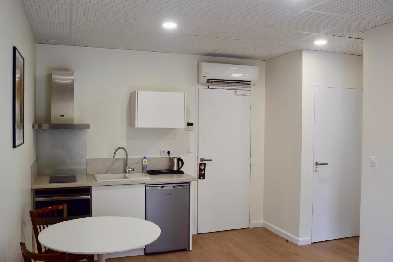 Hotel Et Appartements Les Platanes Thueyts 외부 사진