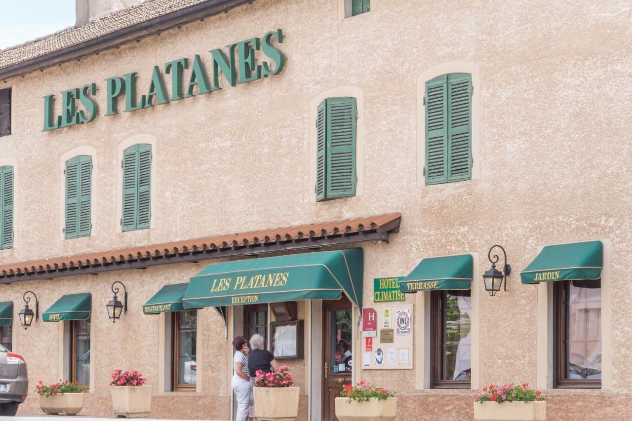 Hotel Et Appartements Les Platanes Thueyts 외부 사진