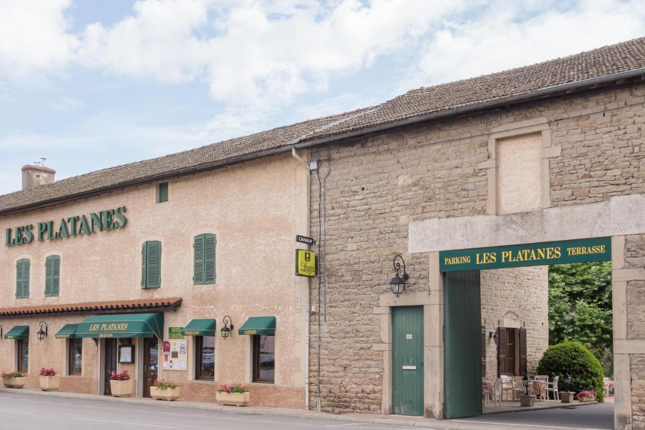 Hotel Et Appartements Les Platanes Thueyts 외부 사진