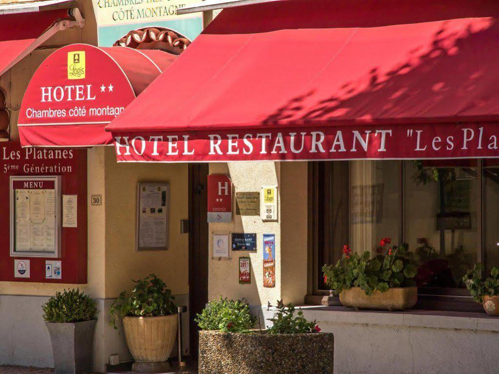 Hotel Et Appartements Les Platanes Thueyts 외부 사진